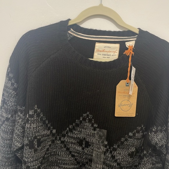 Weatherproof Vintage Men's Southwest Crew Neck Sweater - Picture 2 of 7